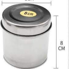 Hũ đựng bông 8cm