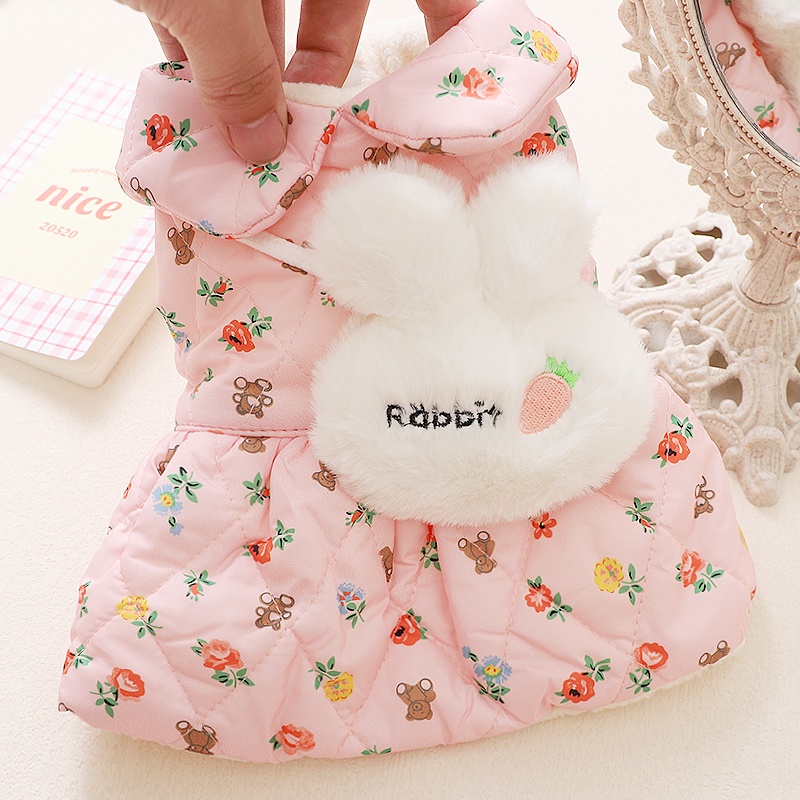 Váy Cotton Thời Trang Thu Đông Cho Thú Cưng