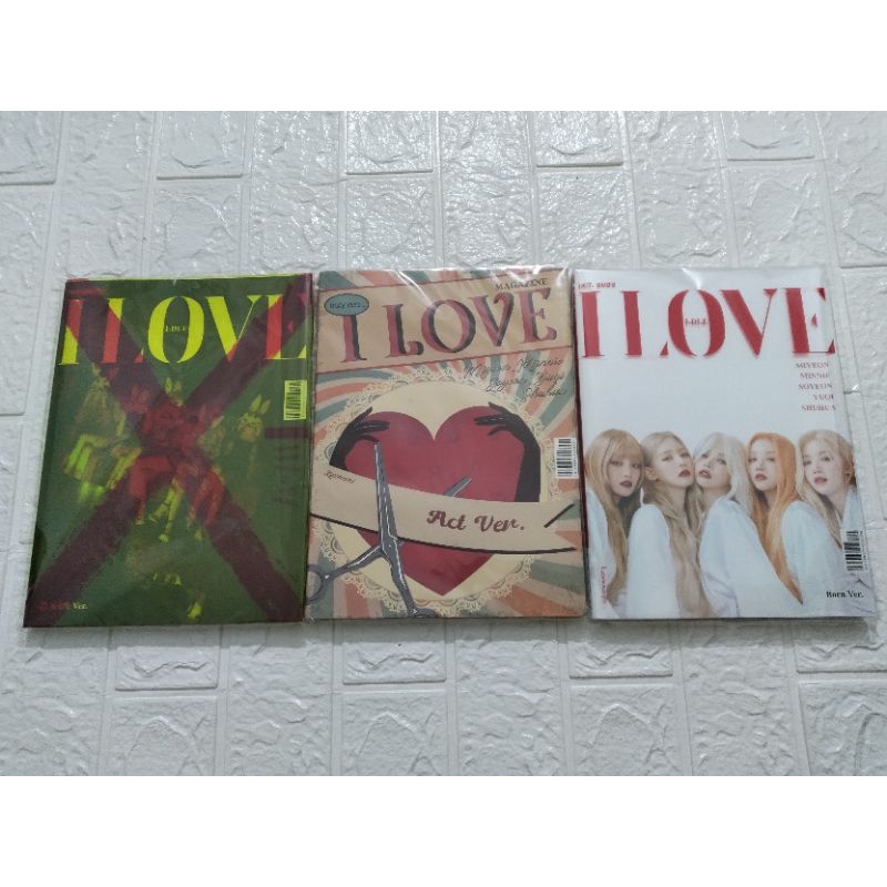 I LOVE (G)I-DLE NGUYÊN SEAL ALBUM NHÓM NHẠC THẦN TƯỢNG HÀN QUỐC