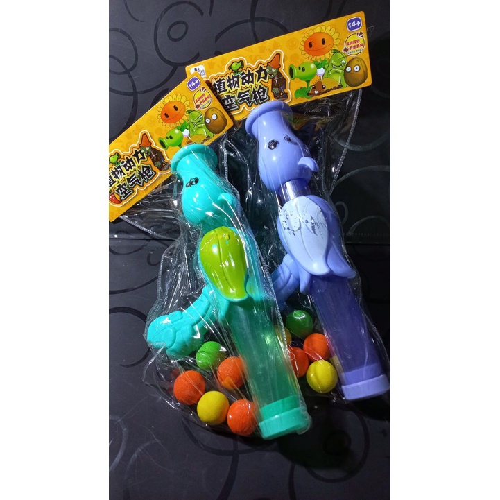 Đồ Chơi B.ắn Zombie, S.úng B.ắn Bóng Bi Xốp, Game Plants Vs Zombies 02101
