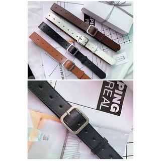 HOBBYIN Thắt Lưng Da PU Thời Trang