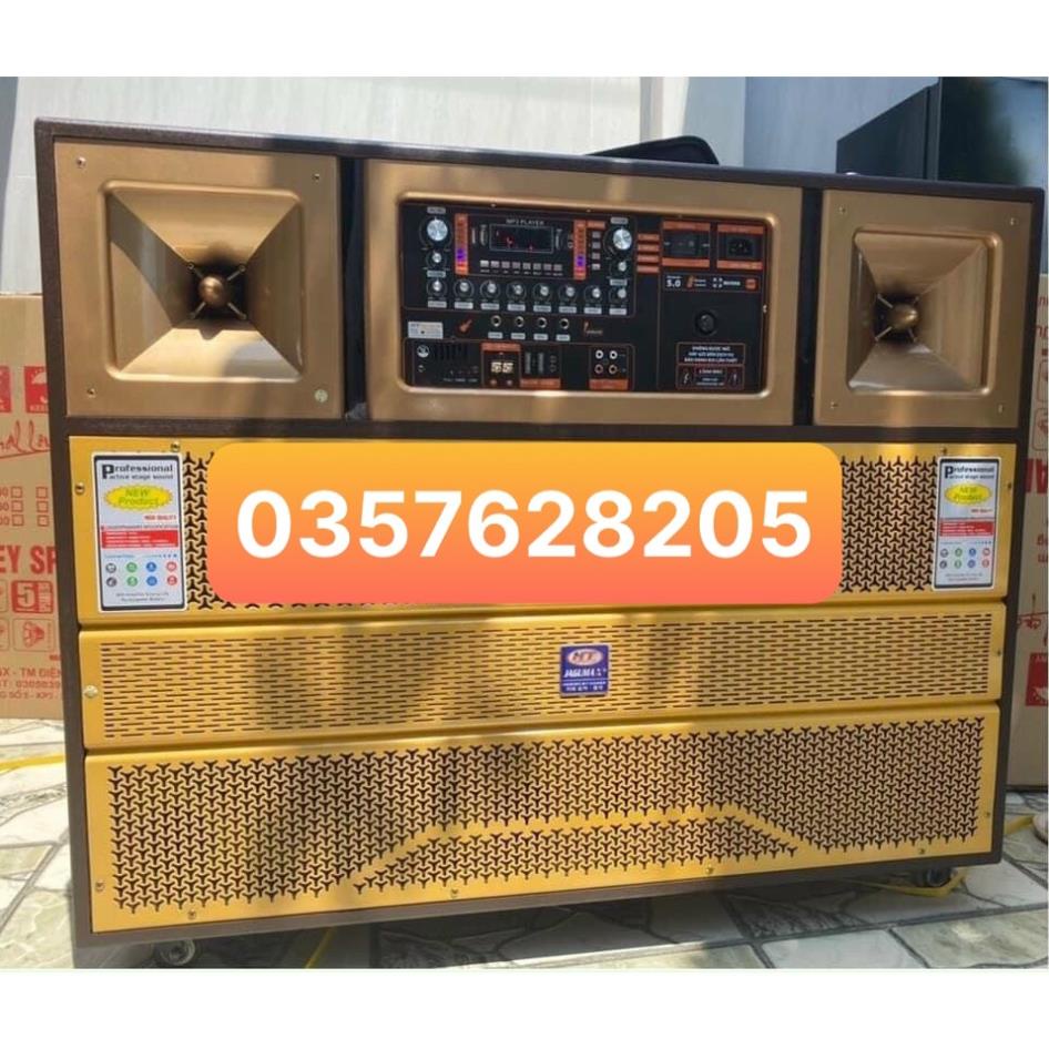 Loa kéo di động MTMAX BK33 - Dàn karaoke ngoài trời bass 4 tấc đôi ngang, 2 treble - Loa khủng long siêu cấp bao hay
