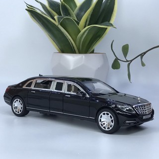 Mô hình xe ô tô mercedes maybach s600 pullman tỷ lệ 1:24