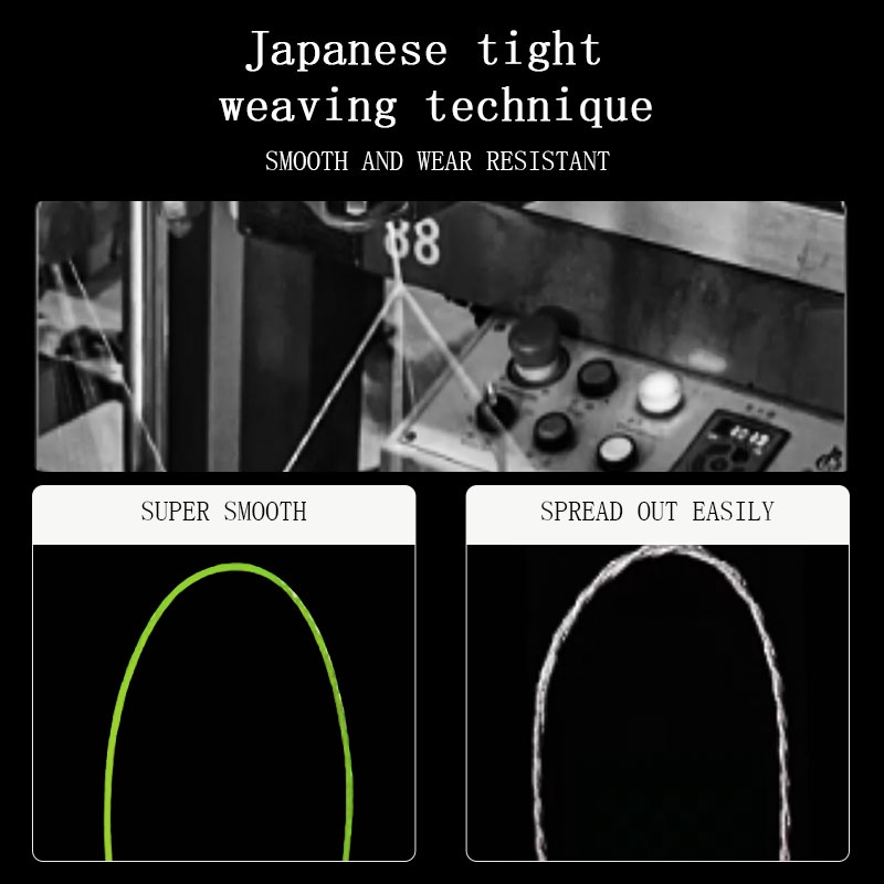 Cuộn Dây Câu Cá Bện X8 150m Chất Liệu PE Siêu Mượt YGK