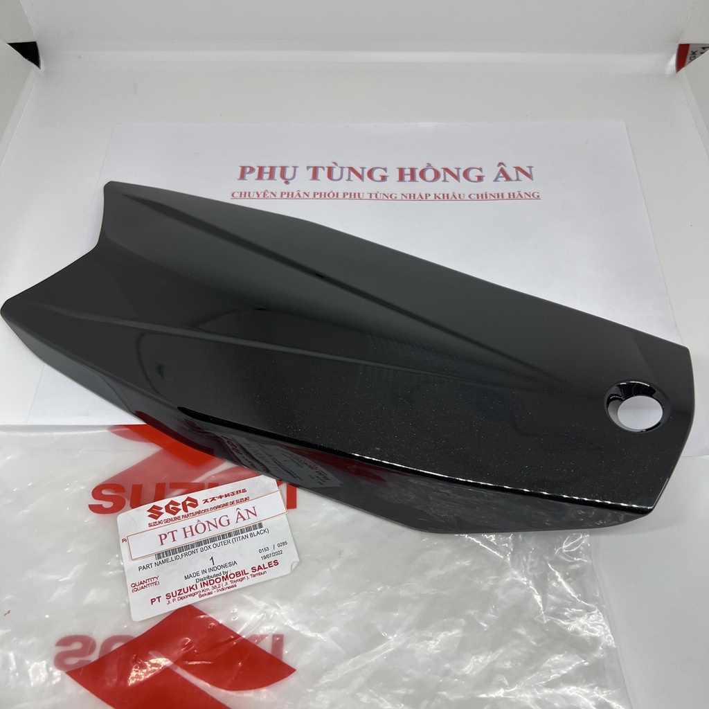 Nắp mở xăng  Raider Fi, Satria Fi trên/dưới nhập khẩu chính hãng Suzuki Indonesia - PT HỒNG ÂN