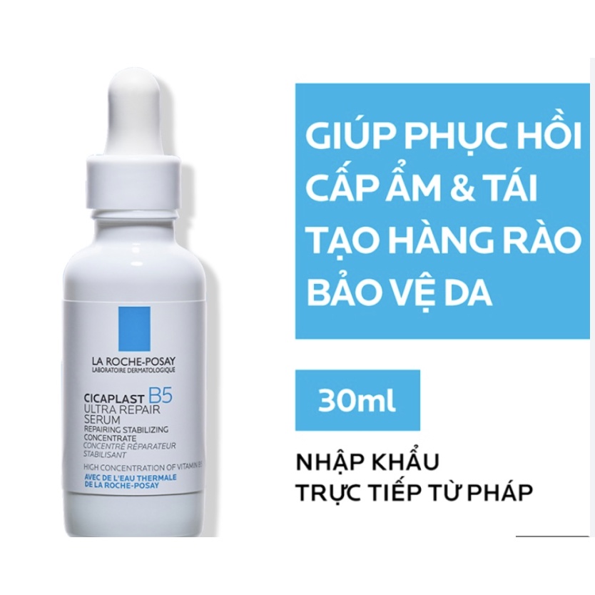 Serum Dưỡng Chất chuyên sâu giúp hỗ trợ quá trình tái tạo da La Roche-Posay HYALU B5 Serum (10ml / 30ml)