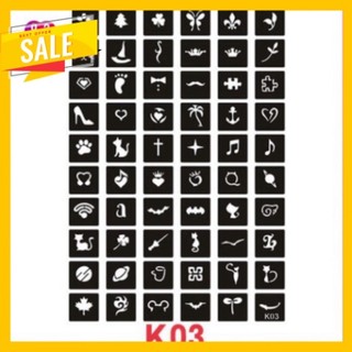 Khuôn xăm mã K03 các hình nhỏ siêu đẹp