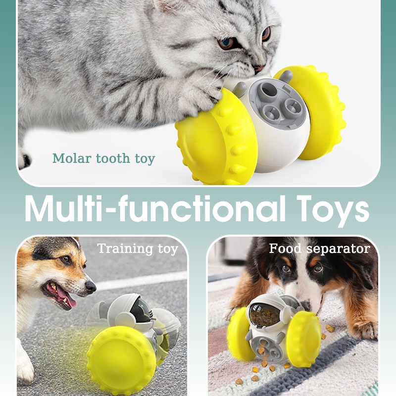 HamshMoc Đồ Chơi Tương Tác Dạng Hộp Đựng Thức Ăn Cho Thú Cưng