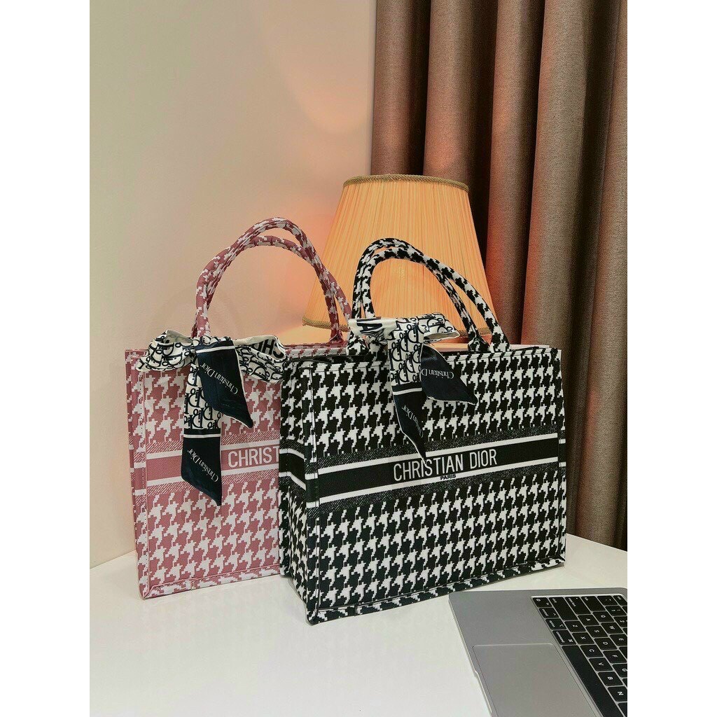 Túi xách nữ công sở -giỏ xách thổ cẩm size 35 tặng kèm khăn lụa LX13