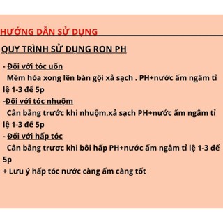 [Mptochcm]Dung Dịch Khử Kiềm Tóc Ron PH