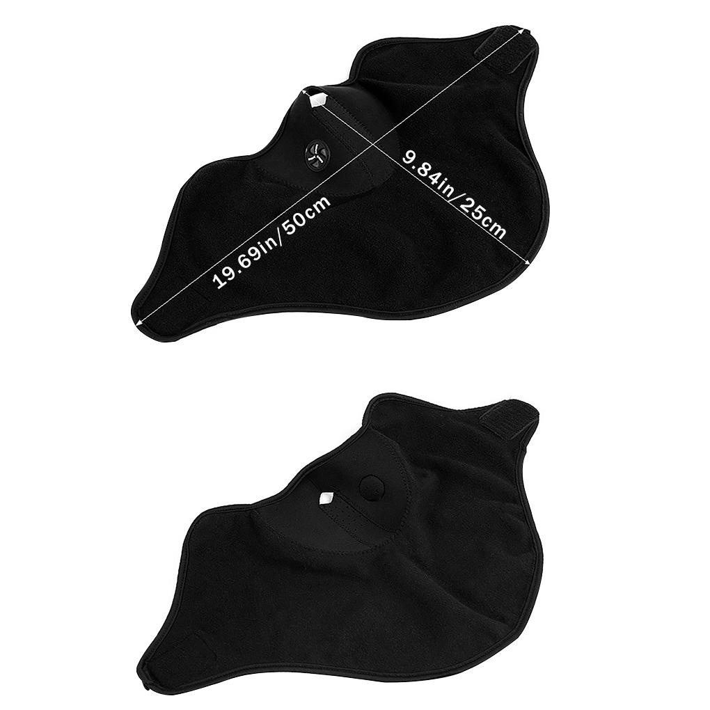 Khăn Che Mặt Giữ Ấm Chống Gió Bảo Vệ Toàn Diện Màu Đỏ Cho Các Hoạt Động Ngoài Trời