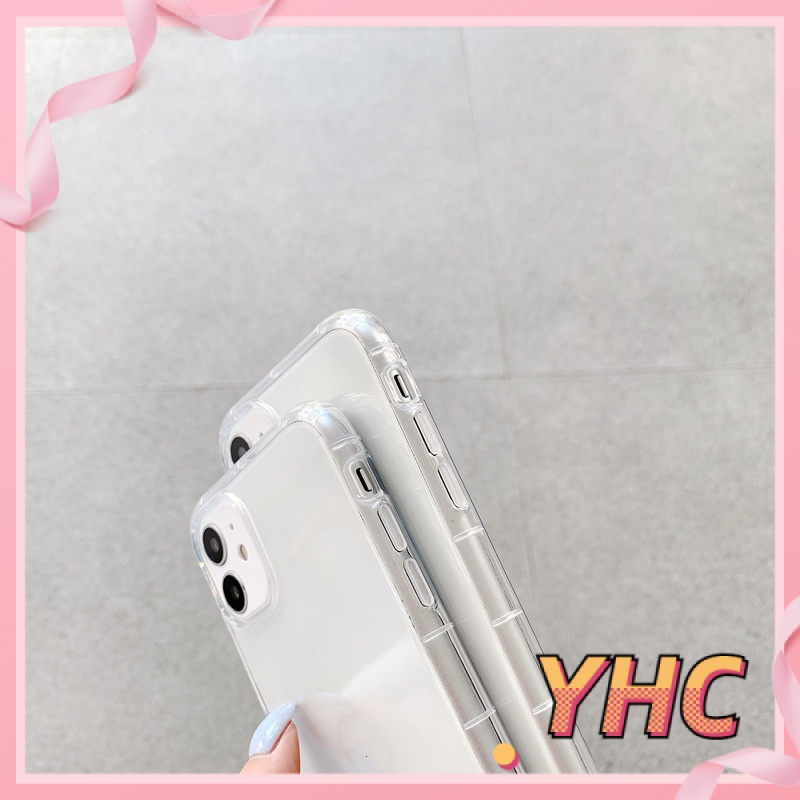 ốp iphone TPU Trong Suốt Độ Đàn Hồi Cao tương thích Phone 6s 6splus 7 7plus 8 8plus X XS XSMAX 11 12 Pro Max Plus Promax-018