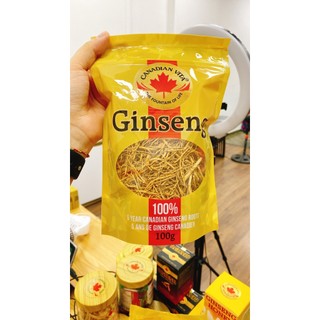 Túi rễ nhân sâm Canada 100g