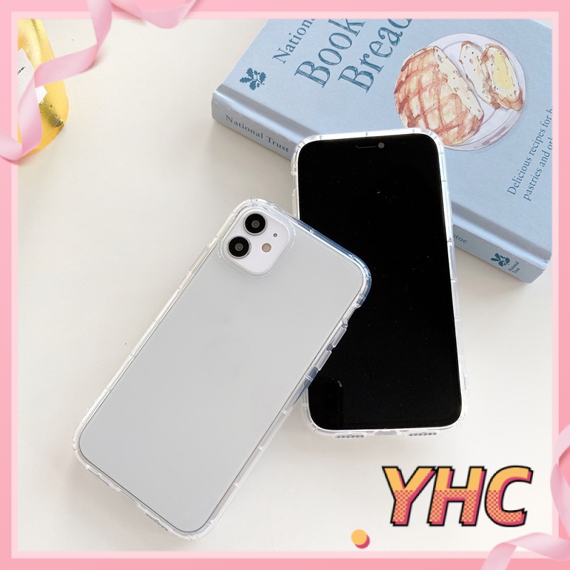 ốp iphone TPU Trong Suốt Độ Đàn Hồi Cao tương thích Phone 6s 6splus 7 7plus 8 8plus X XS XSMAX 11 12 Pro Max Plus Promax-018