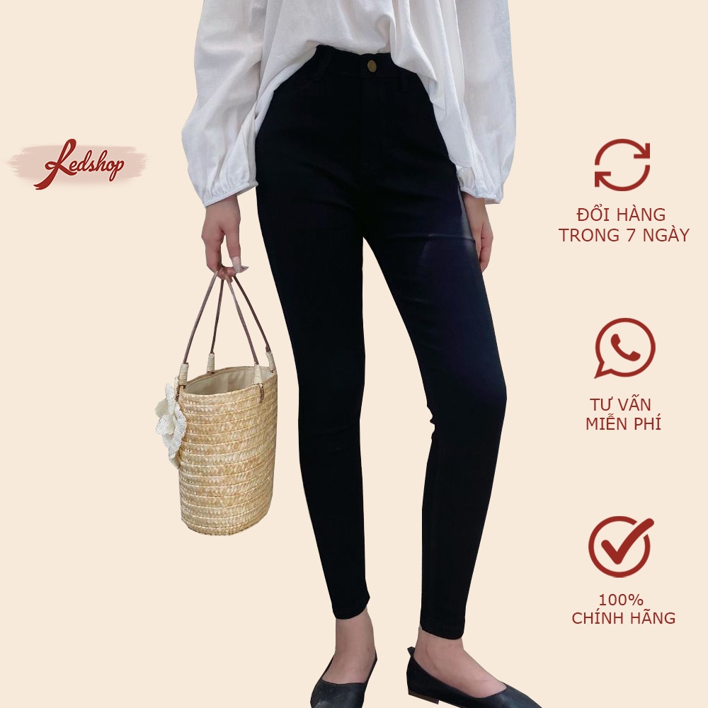 Quần jean nữ co giãn vải skinny phong cách Hàn Quốc Red Shop 29956