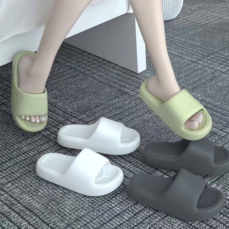Dép Đi Trong Nhà / Ngoài Trời Đế Dày 4.0 Chống Mùi Chống Trượt Thời Trang Cao Cấp Dành Cho Nam Nữ