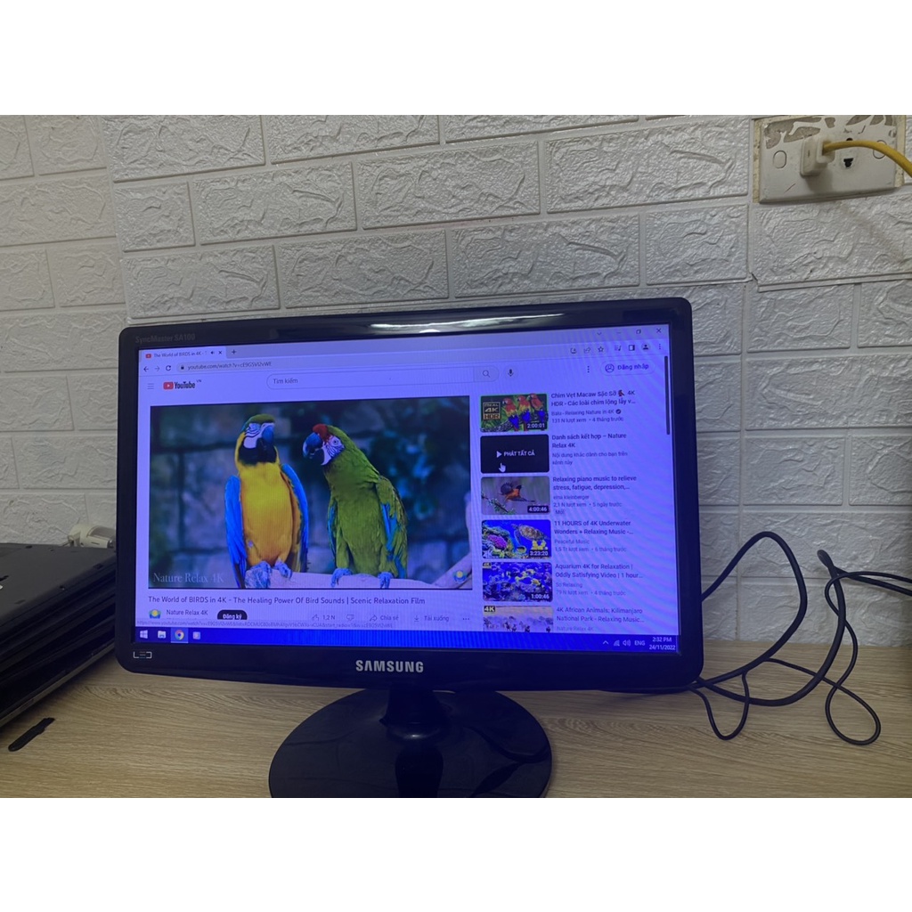 Màn hình SAMSUNG 19 inh LED cũ thanh lý văn phòng màn hình sáng siêu led đẹp nguyên tem | BigBuy360 - bigbuy360.vn