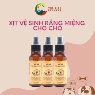 Xịt vệ sinh răng miệng cho chó budle'budle