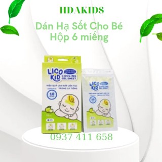 Dán Hạ Sốt 3 Mùi Táo- Chanh-Bạc Hà Mát lạnh, Hạ Sốt Nhanh