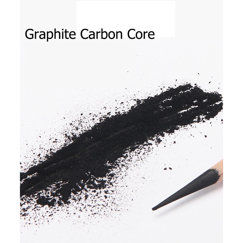 Bộ 12 bút chì gỗ 2H-8B chất lượng cao