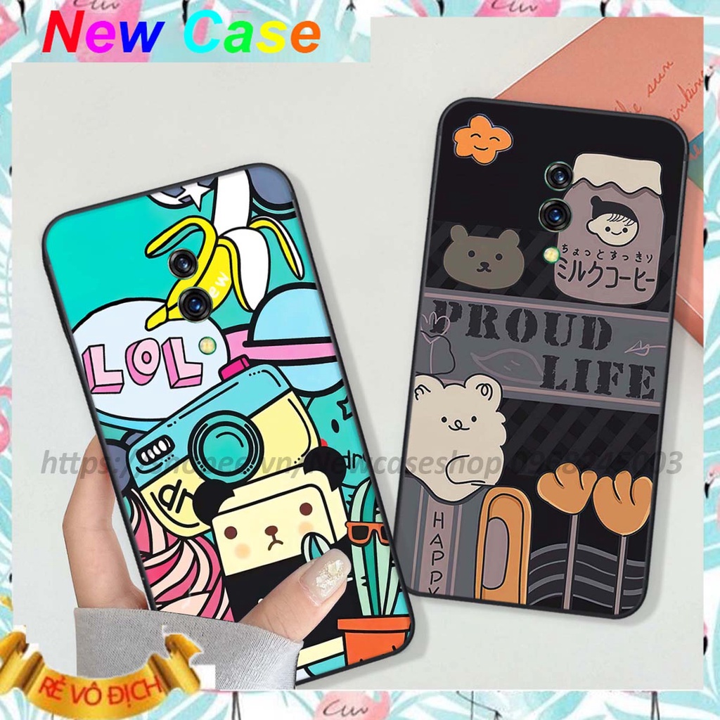 Ốp Oppo K3 in hình 3D Bear Brick,Bear Love,K@ws,Coffee,...