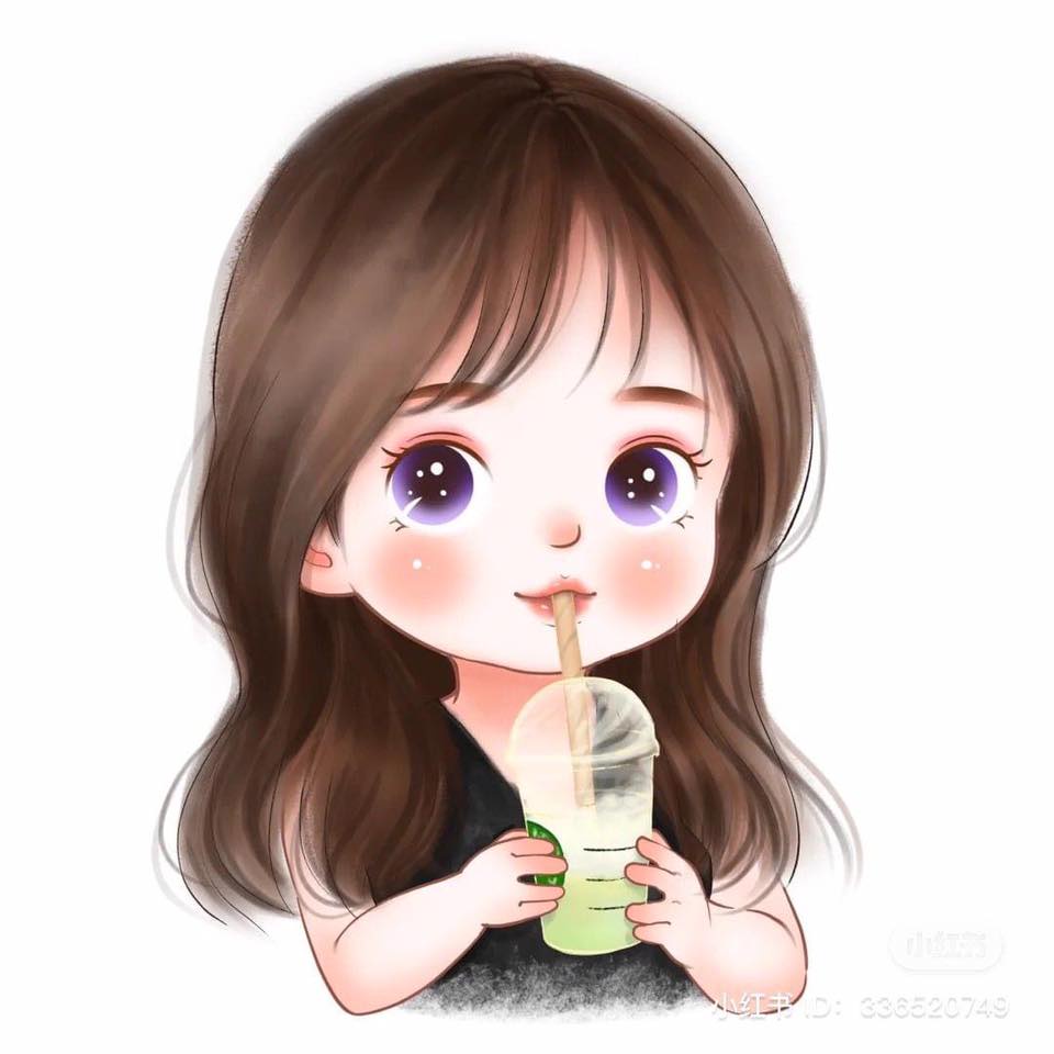 Hình ủi nhiệt - hình ép nhiệt - bé gái dễ thương