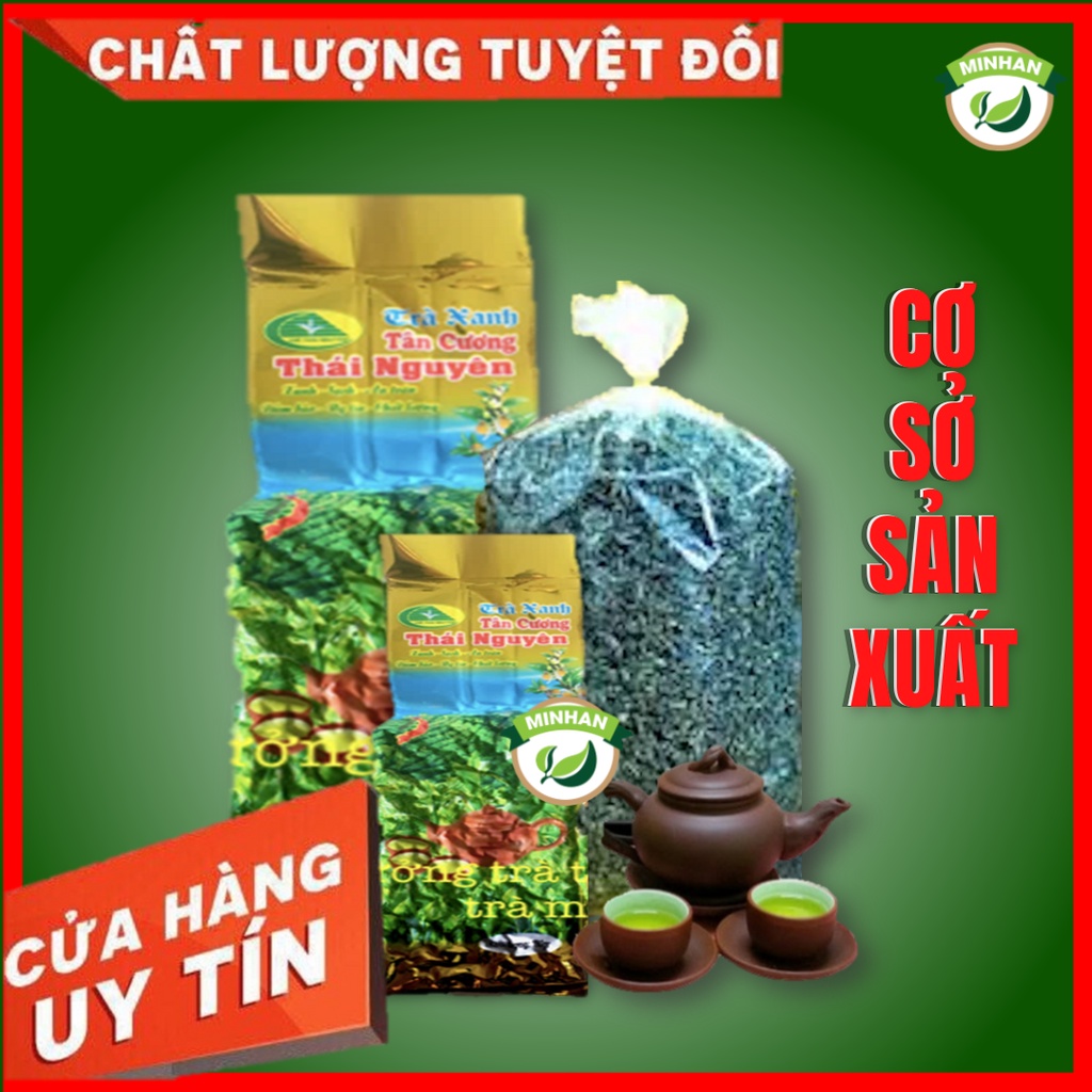 Trà Bắc Tân Cương Chè Thái Nguyên ngon tận xưởng -500g dòng trà búp vị đậm mạnh thơm xabg sạch, giá phổ thông bình dân