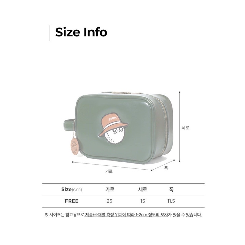 Túi Golf Cầm Tay Malbon Phong Cách Hàn Quốc- Túi Golf