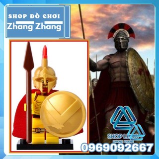 Đồ chơi Xếp hình Sparta Gladiator 300 chiến binh Spartacus Minifigures Xinh X0164 Xh647
