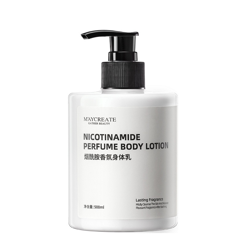 Combo sữa dưỡng thể, sữa tắm dưỡng trắng Niacinamide 500ml P0339cb