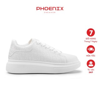 Giày thể thao nữ độn đế phoenix sneaker, giày sneaker nữ da mềm cá tính tôn dáng hàn quốc 68749