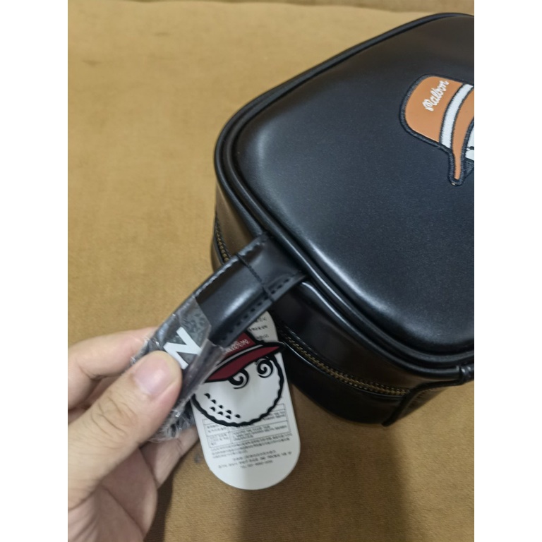 Túi Golf cầm tay da bóng cao cấp Malbon Hàn Quốc 2023