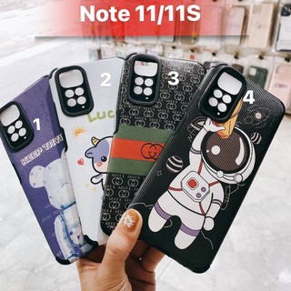Ốp lưng  Redmi note 11 / 11s / Note 11lite / mi 5 Plus dẻo, hình dễ thương , giả da