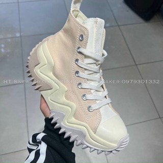 [Có sẵn][HT Sneaker] Giày Sneaker Run Motion Trắng Đế Tím Gum Siêu Chất
