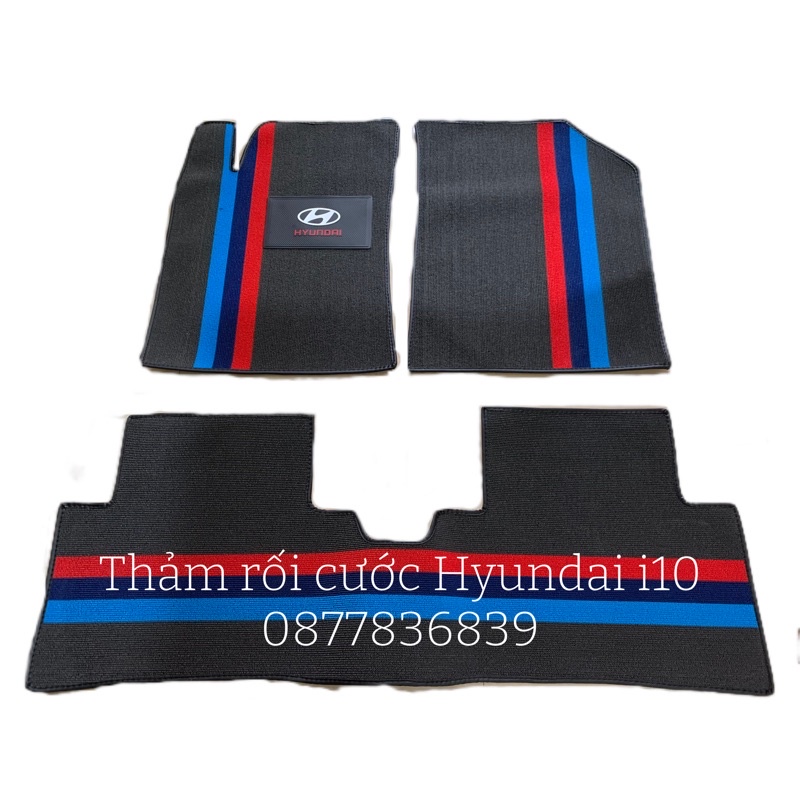 Thảm lót sàn PVC cho Hyundai i10 2014-2021