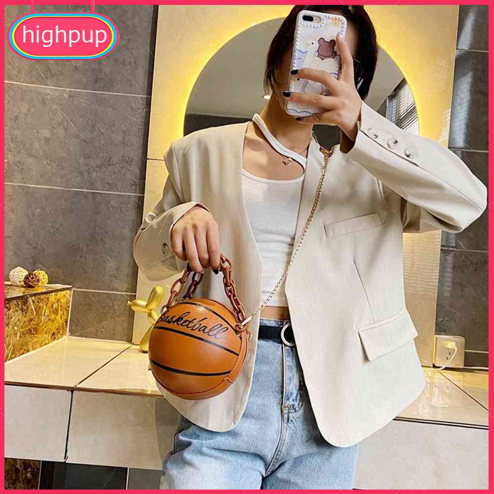 Túi Xách Đeo Vai Hình Quả Bóng Rổ
