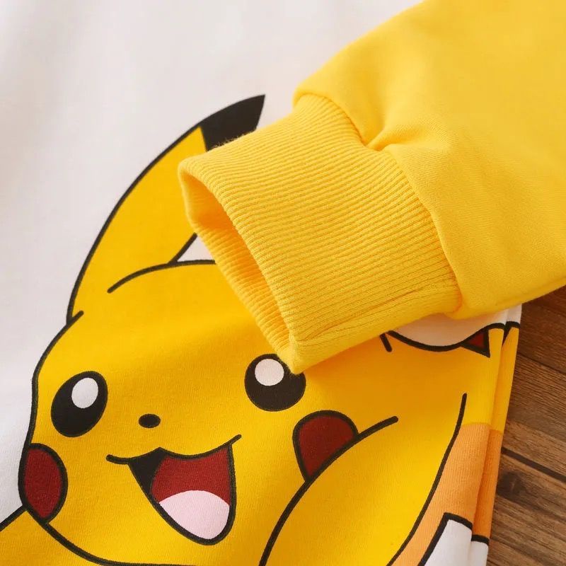 ✸Phong Cách Mới 2023 Pokemon / Pikachu Áo Hoodie Cho Bé