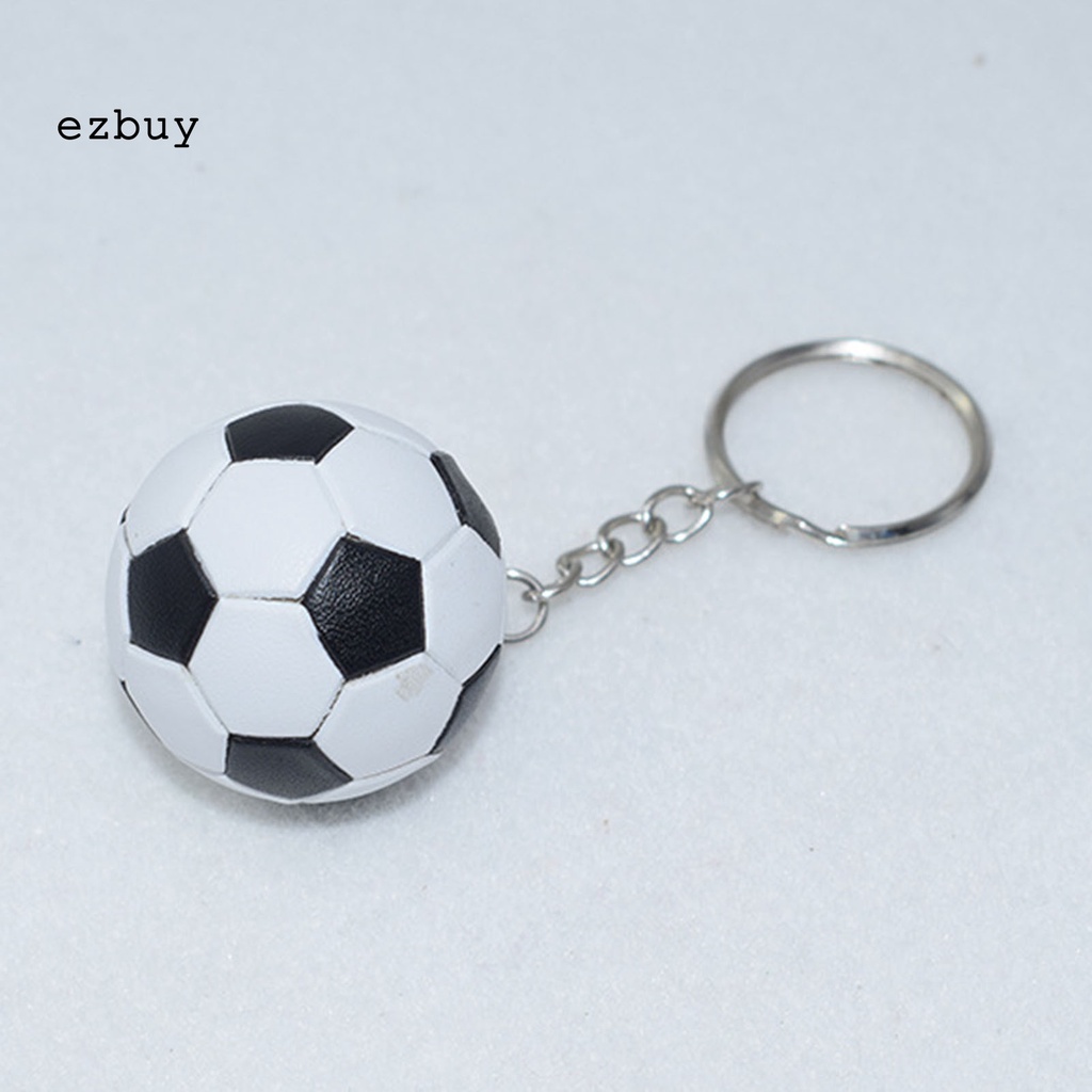 Ezbuy Móc Chìa Khóa Bằng PVC Họa Tiết Bóng Đá Màu Sắc Sống Động Kích Thước Nhỏ Gọn Dễ Treo Trang Trí Túi Xách Người Yêu