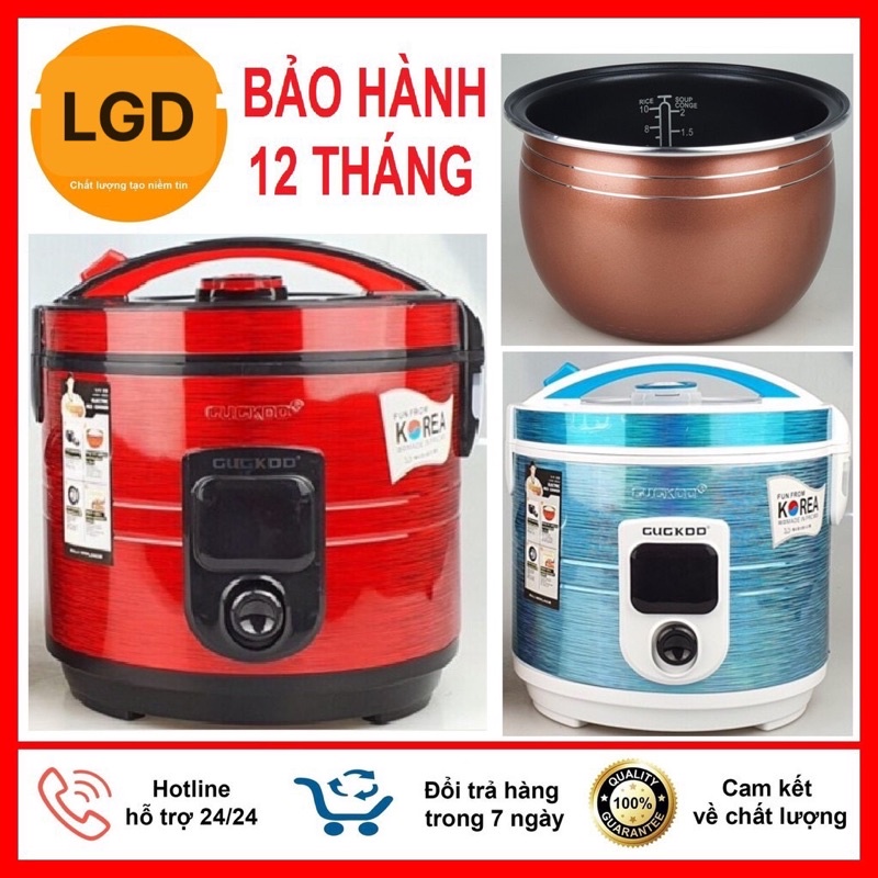 Nồi cơm điện mini cuckoo 3D 3 dung tích 1L 1,2L 1,8 lòng siêu dày cơm siêu ngọn