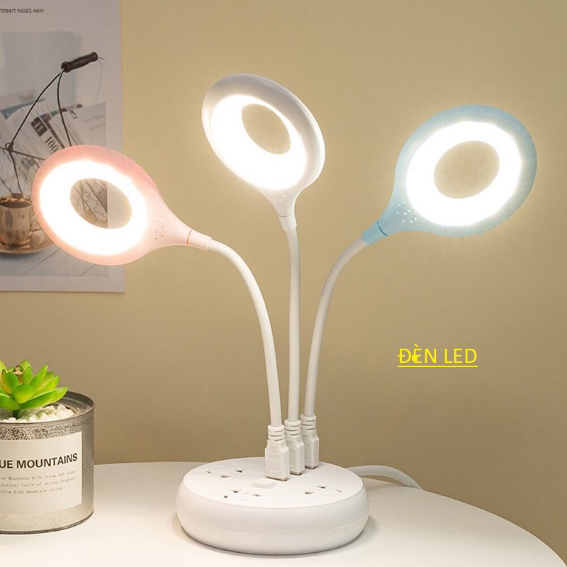 Đèn LED USB Thông Minh Điều Khiển Bằng Giọng Nói TIẾNG ng chân cắm USB tiện lợi