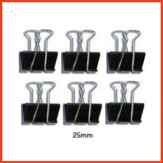Kẹp bướm đen 25mm - Kẹp tài liệu cỡ vừa