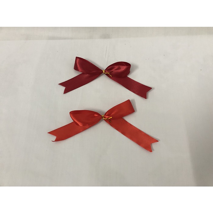 Nơ Lụa Nhỏ Thắt Sẵn Đủ Kích Thước Đủ Màu Sắc/Nơ