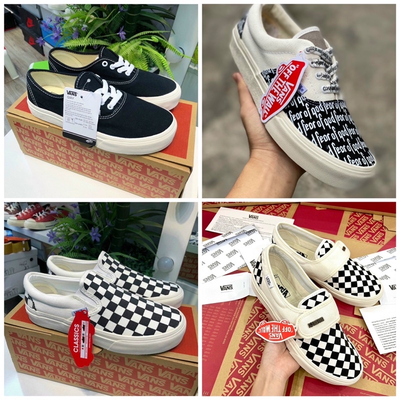 GIÀY SNEAKER VANS SLIPON CAO CẤP FULL BOX