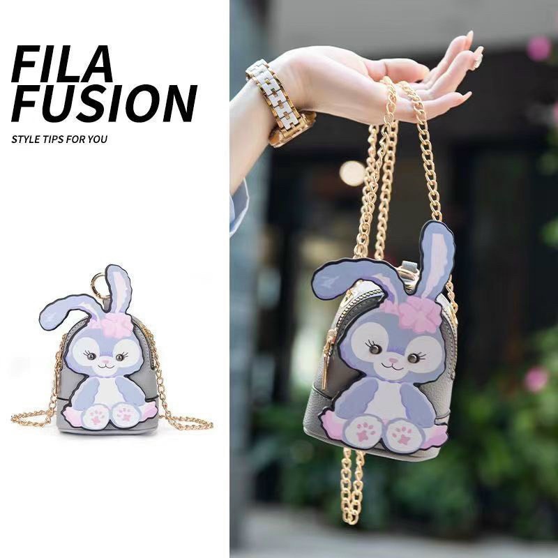 Túi đeo chéo mini hình thỏ Bunny dễ thương cho các bé