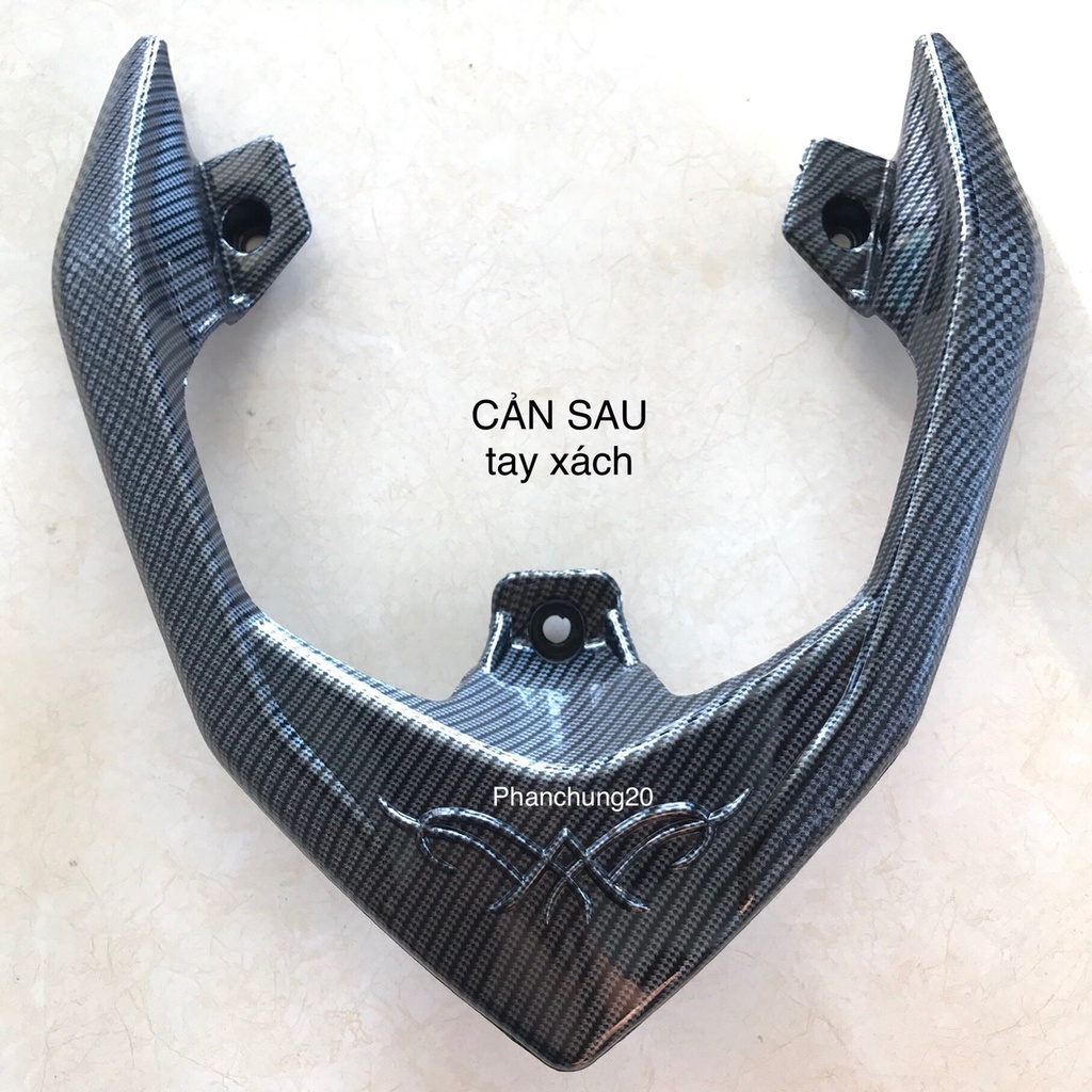 ỐP TAY DẮT SAU  DÙNG CHO ĐỜI XE  AB 2013 2014 2015 CACBON