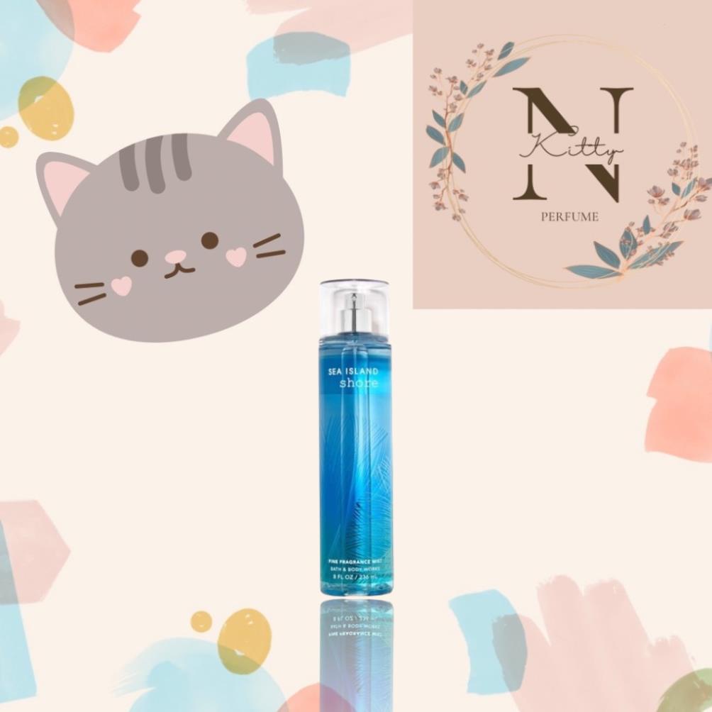 Xịt Thơm Toàn Thân Bath And Body Works mùi SEA ISLAND SHORE