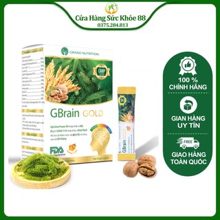 Cốm trí não g-brain gold hỗ trợ phát triển trí não cho bé