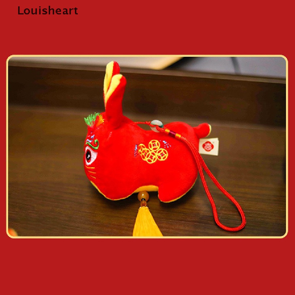 Louisheart Thỏ Nhồi Bông Thiết Kế Phong Cách Trung Hoa Xinh Xắn