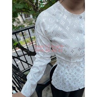 ÁO BÀ BA GẤM CHỮ NỔI ( KHÔNG KÈM QUẦN )