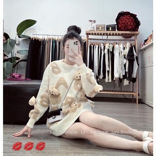 ÁO LEN GẤU NỔI